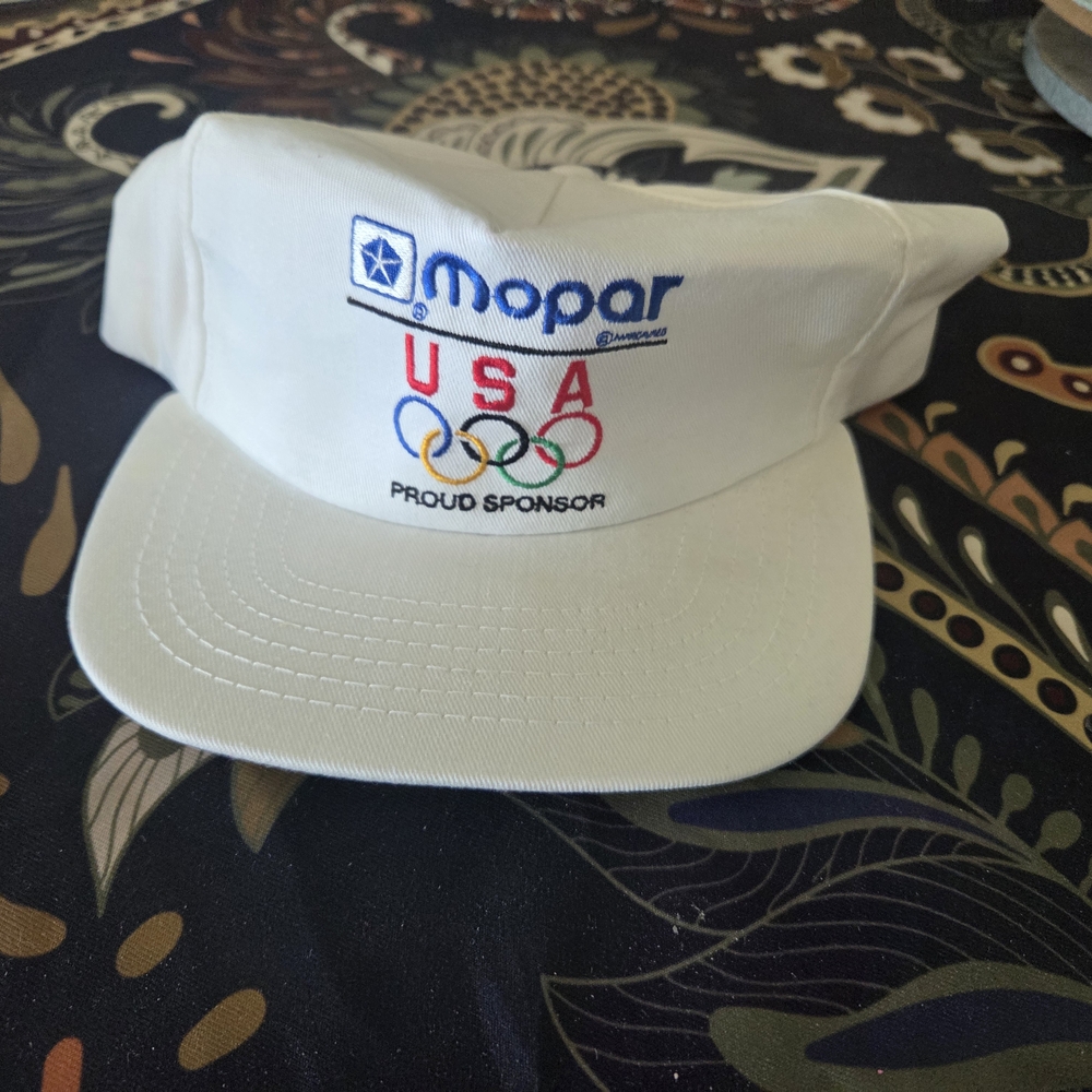 Mopar USA Olympic Sponsor White Cap